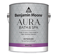 Aura® Bath & Spa Waterborne Interior Paint - Matte Finish 0532