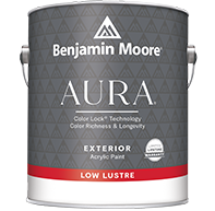 Aura Waterborne Exterior Paint - Low Lustre Finish N634