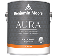 Aura Waterborne Exterior Paint - Satin Finish N631